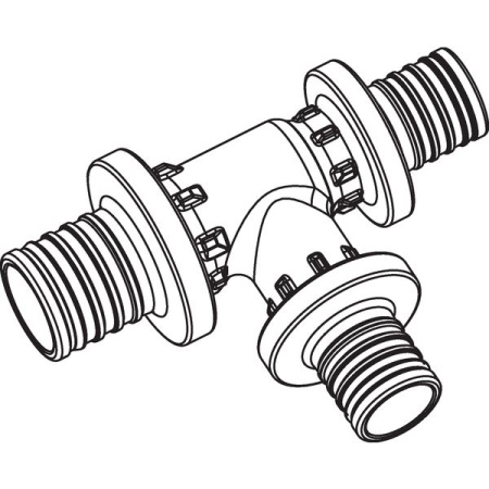 Тройник REHAU RAUTITAN PX, 32-20-25, PPSU