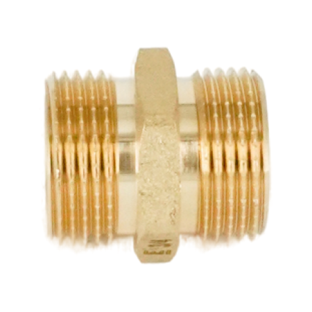 Ниппель равнопроходной НН ELSEN Metalit, 3/4", латунь