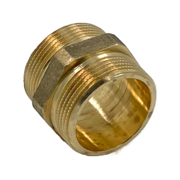 Ниппель равнопроходной НН ELSEN Metalit, 1 1/2", латунь