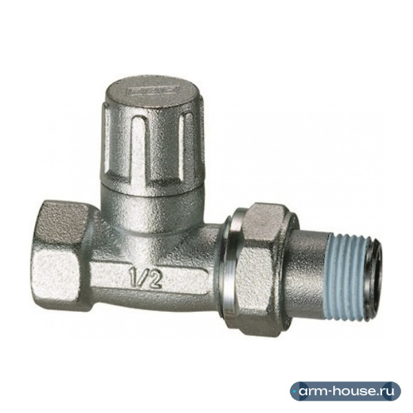 Вентиль запорный прямой FAR 1/2" ВР для радиатора FV 1400 12