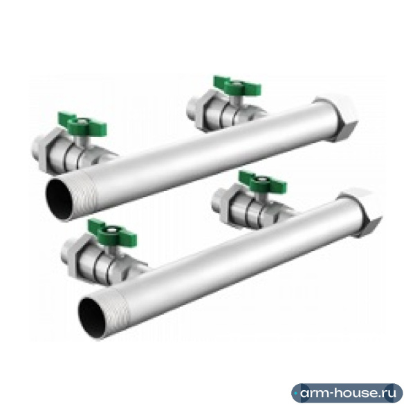 Коллектор Grundfos напорный и всасывающий для установок CMBE TWIN 1”