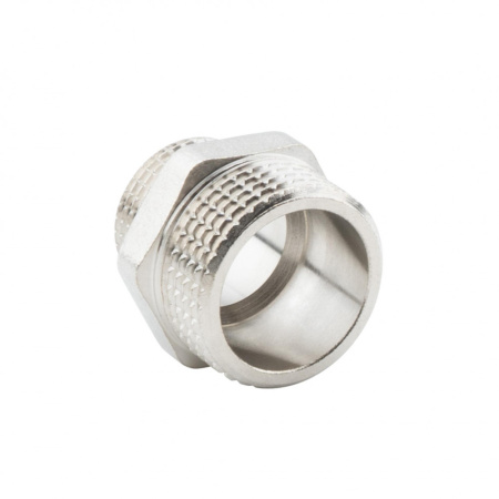 Ниппель переходной 1" х 3/4" , НР-НР, никелированный Alato