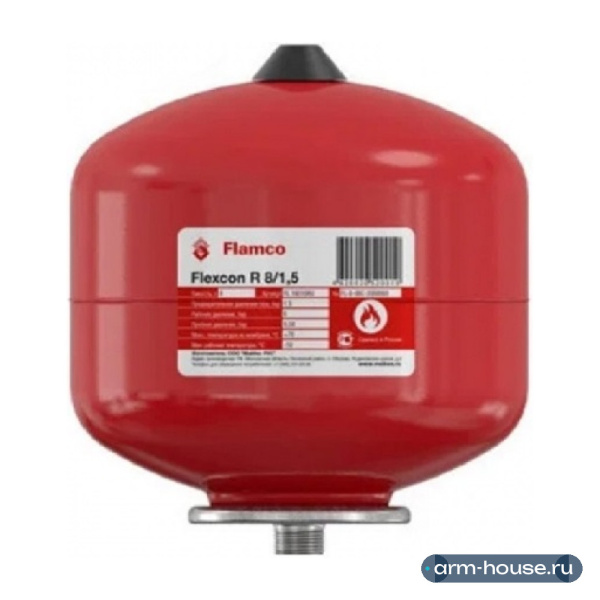 Бак расширительный Flamco (ТС/ХС) Flexcon R 18/1,5 - 6bar