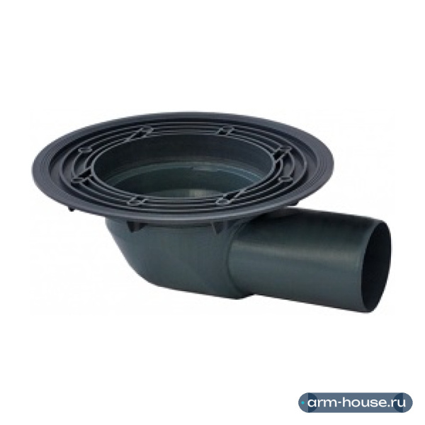 Корпус трапа HL 5100T, включает заглушку HL 03100.0E и фиксаторы HL 619