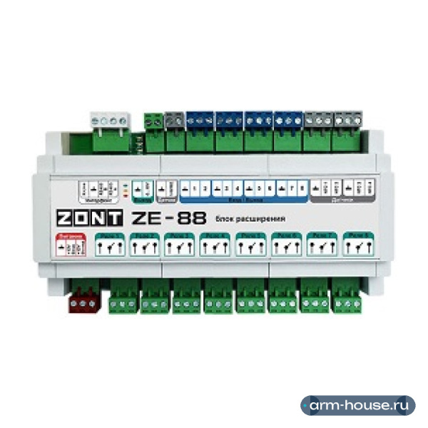 Блок расширения ZE-88 для ZONT H2000+ PRO