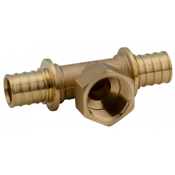 Тройник переходник латунный 25 x 3/4" x 25 Alato