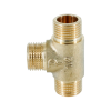 Тройник равнопроходной ННН ELSEN Metalit, 1/2", латунь