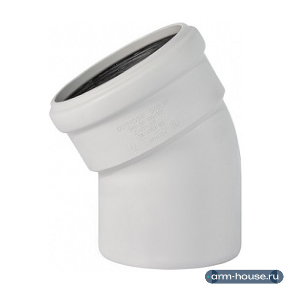 Отвод Ostendorf SKB, 30°, 200, 200, PP-MD (полипропилен)