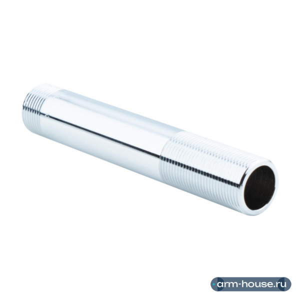 Сгон 3/4" х 150 мм НР-НР, хромированный Alato