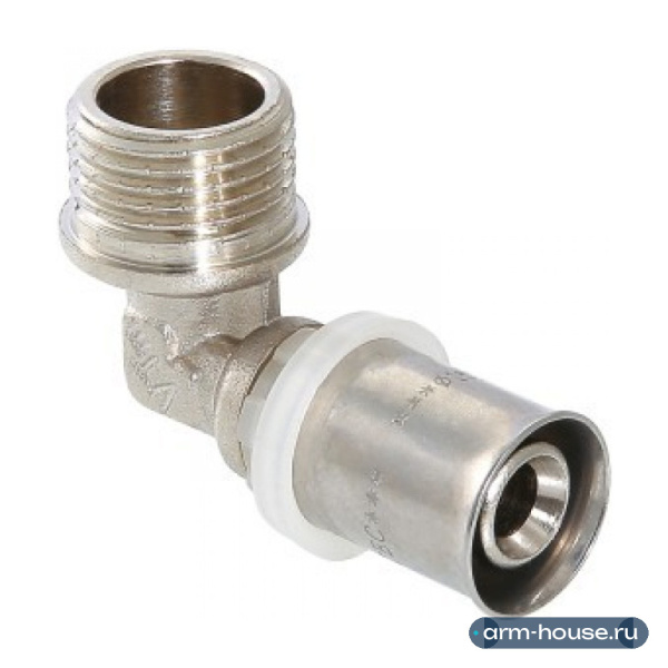 Пресс-фитинг Угольник VALTEC 16х3/4" с наружной резьбой (арт. VTm.253.N.001605)