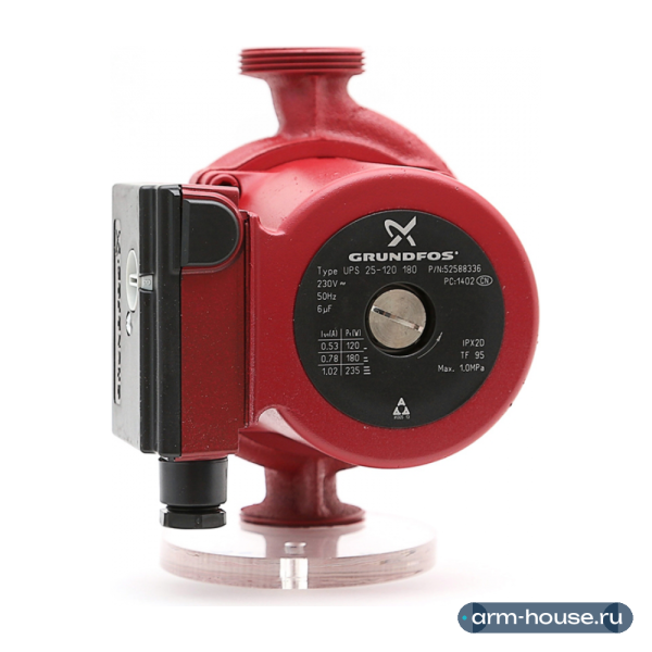 Циркуляционные насосы | Grundfos UPS 25-120 180