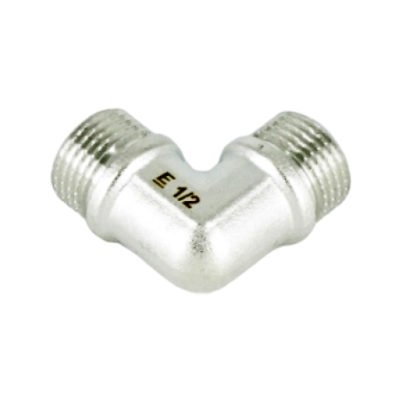 Угольник 90° НН ELSEN, 1/2", TIN латунь