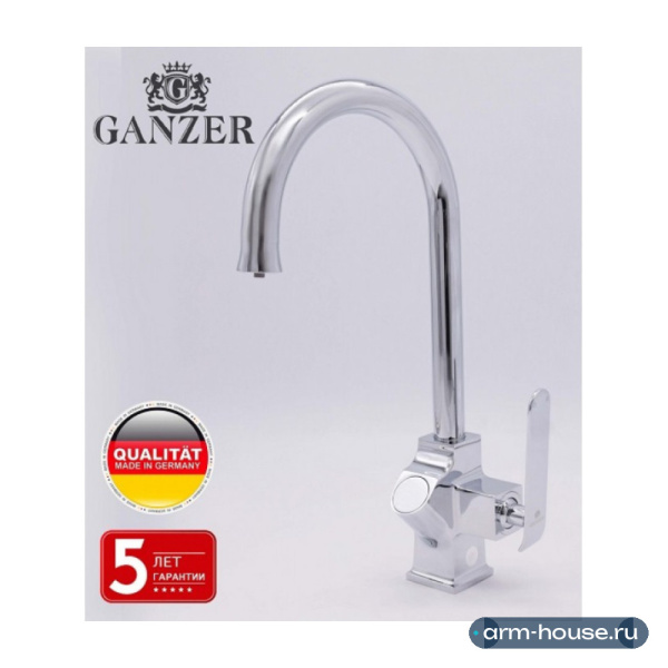 Cмеситель для кухни под фильтр GANZER GZ26025 CHROME