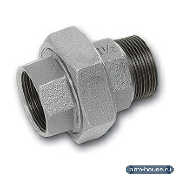 Сгон ВР-НР самоуплотняющийся SANHA, 1 1/2", оцинкованный, 341#