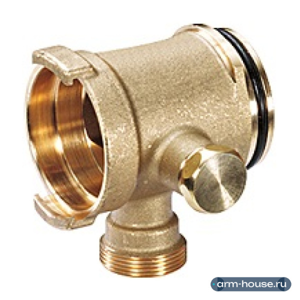 Модульный элемент коллектора Giacomini R53SM DN32 1 1/4"х3/4"E с отсечными клапанами