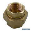 Сгон-американка прямой ВВ ELSEN Metalit, 1 1/2", латунь, плоское уплотнение