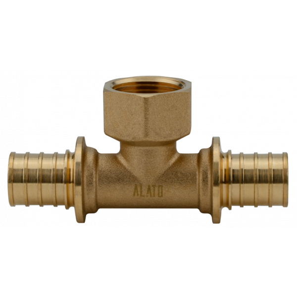Тройник переходник латунный 25 x 3/4" x 25 Alato