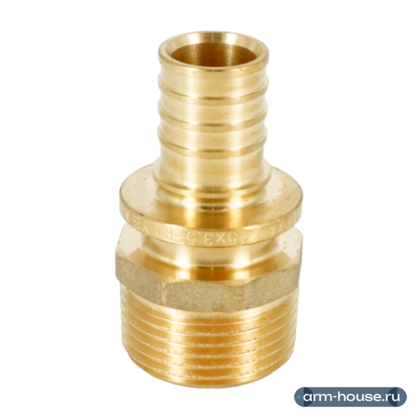 Переходник НР РЕХАУ RAUTITAN MX, 25-R 1", DZR латунь, (MX)