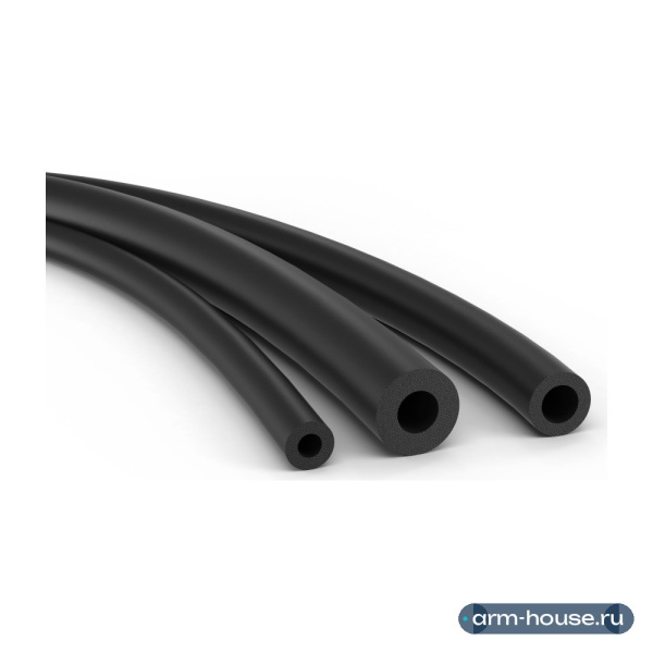 Трубка Energoflex Energocell HT, 22/9-2, внутренний диаметр 22 мм, толщина 9 мм, длина 2 м, вспененный каучук, цвет: чёрный