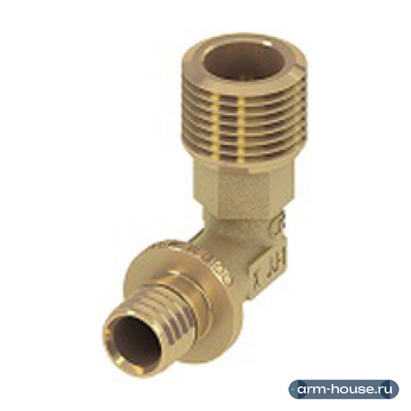 Уголок соединительный с ниппелем TECE TECEspring AX, 20 х 3/4", латунь
