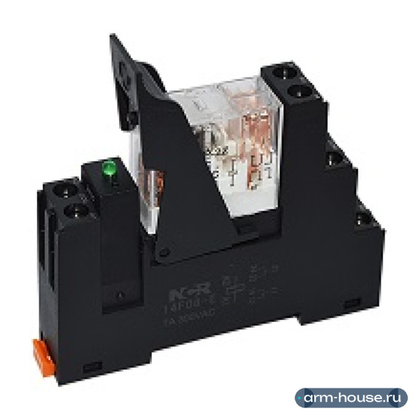 Реле ZONT промежуточное на DIN-рейку, 12V DC в сборе