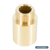 Удлинитель НВ ELSEN Metalit, 1/2"х30 мм, латунь
