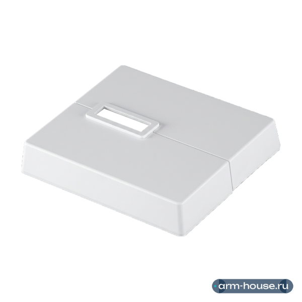 Крышка Arbonia ZB0022 0001, 110x114 мм для консолей ZB0019, отверстие 35x10 мм, RAL 9016