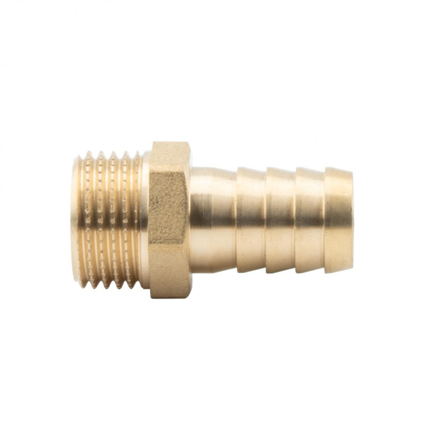 Штуцер 1/2" x 16мм НР, латунный Alato