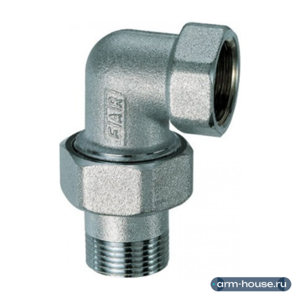 Угловой разъемный фитинг FAR 3/4" ВР-американка трехсоставной FC 5200 34