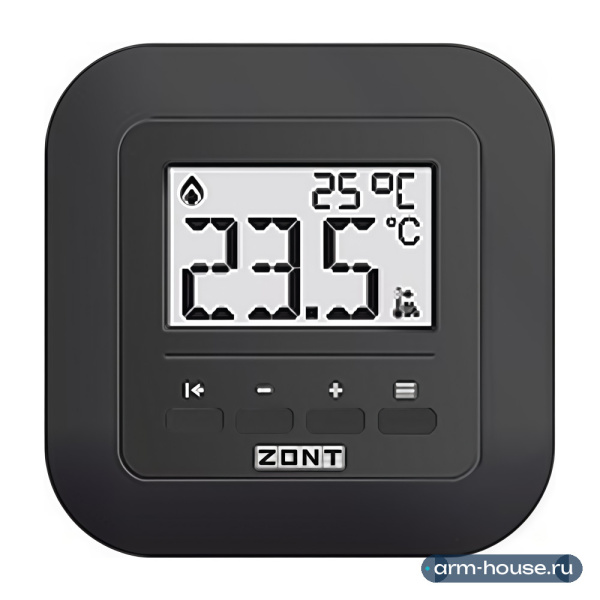 Комнатный термостат ZONT МЛ-332, black (868)