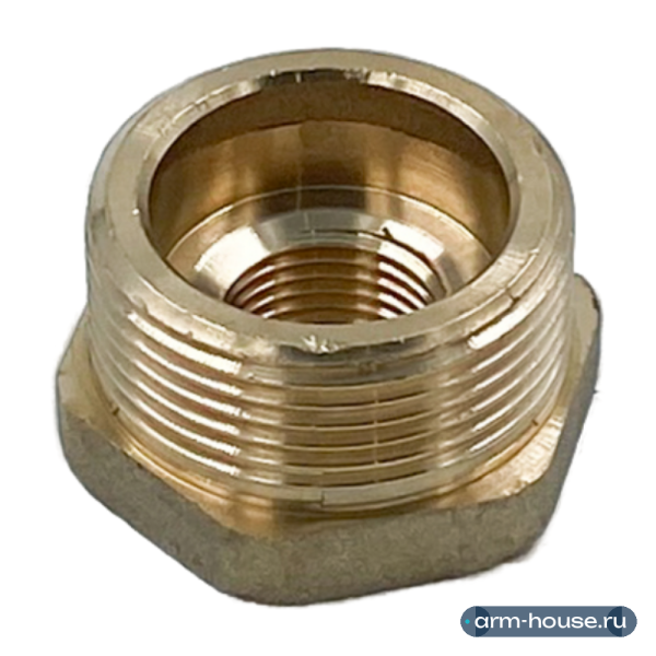 Футорка НВ ELSEN Metalit, 2"х1 1/2", латунь