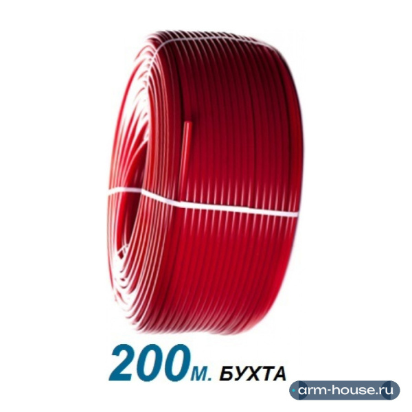 Труба Stout 16 х 2.0 из сшитого полиэтилена PEX-a красная бухта 200 м. (SPX-0002-001620) - 1м