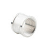 Муфта 1 1/4" ВР-ВР, никелированная Alato