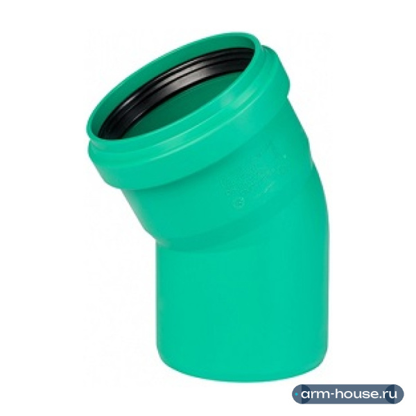 Отвод Ostendorf KG2000B, 30°, 250, 250, PP-MD (полипропилен)