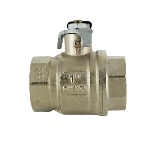 Кран шаровой, ELSEN, Strong T, 1", ВВ, ручка-рычаг, латунь