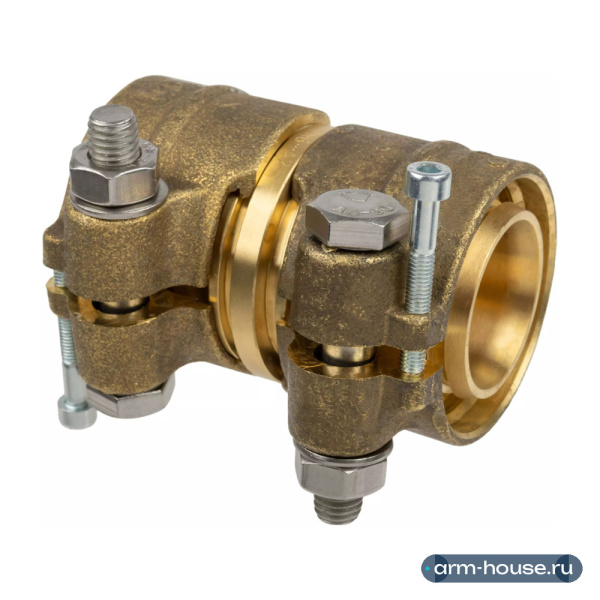 Зажимной соединитель Usystems для полимерных труб PN6 25x2,3-25x2,3