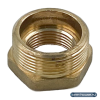 Футорка НВ ELSEN Metalit, 1 1/2"х1", латунь