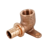 Угольник настенный В Rehau RAUTITAN, 20, 1/2", бронза (RX+), короткий