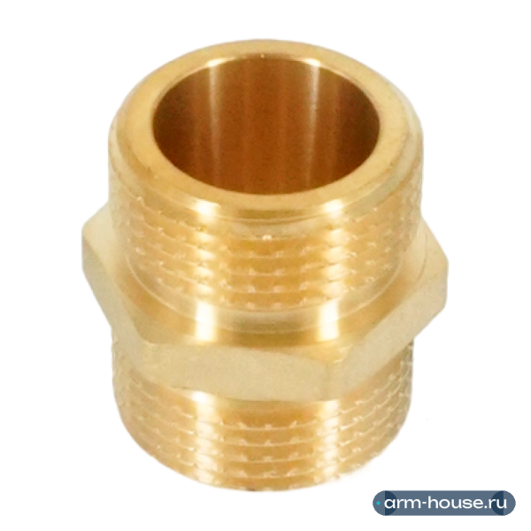 Ниппель равнопроходной НН ELSEN Metalit, 1", латунь