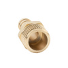 Штуцер 1/2" x 12мм НР, латунный Alato