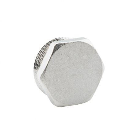 Заглушка 1 1/2" НР, никелированная Alato
