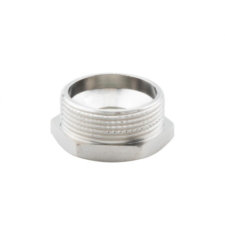 Футорка 1 1/2" х 1/2" НР-ВР, никелированная Alato