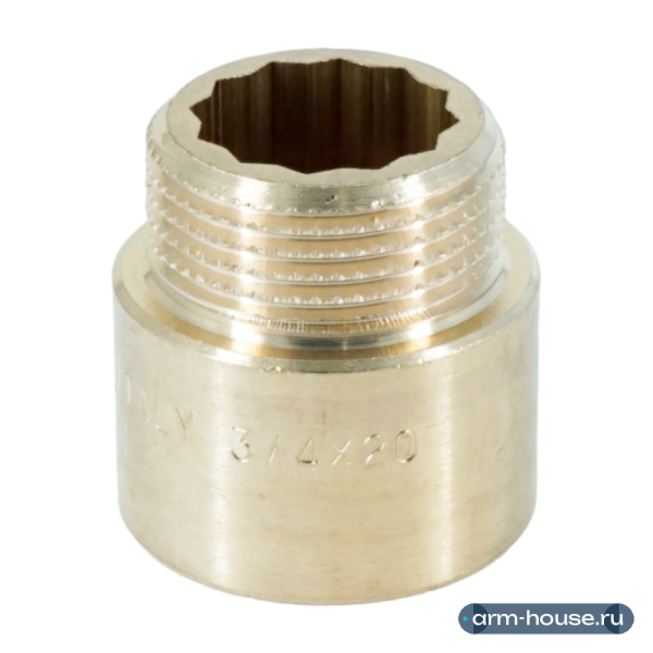 Удлинитель НВ ELSEN Metalit, 3/4"х20 мм, латунь