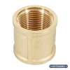 Муфта равнопроходная ВВ ELSEN Metalit, 1", латунь