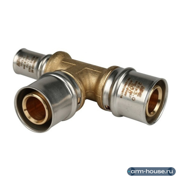 Тройник пресс Stout 26x26x16 мм переходной (SFP-0005-262616)