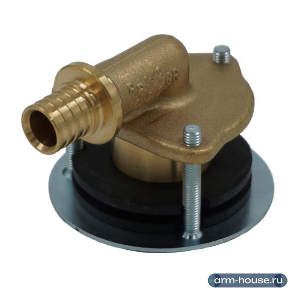 Угольник настенный РЕХАУ RAUTITAN MX, 16 x Rp 1/2" x 28, латунь DZR, для гипсокартона