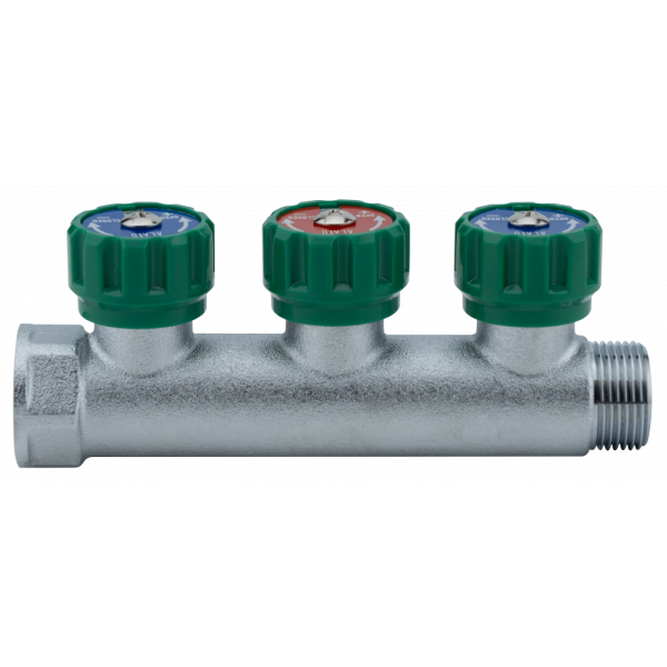 Регулирующий коллектор Alato 3/4" x 1/2", 3 выхода