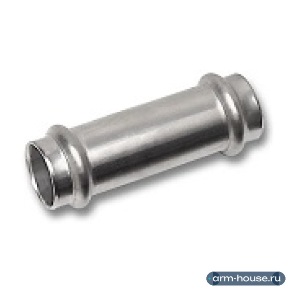 Муфта скользящая SANHA 9270S, 18 мм, нержавеющая сталь, ВПр-ВПр