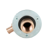 Угольник настенный РЕХАУ RAUTITAN RX+, 16 x Rp 1/2" (ВР) x 28, бронза, для гипсокартона