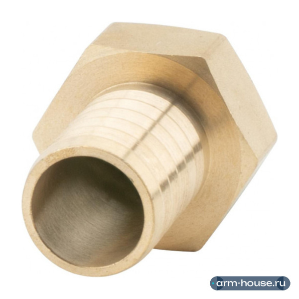 Штуцер 3/4" x 25мм ВР, латунный Alato